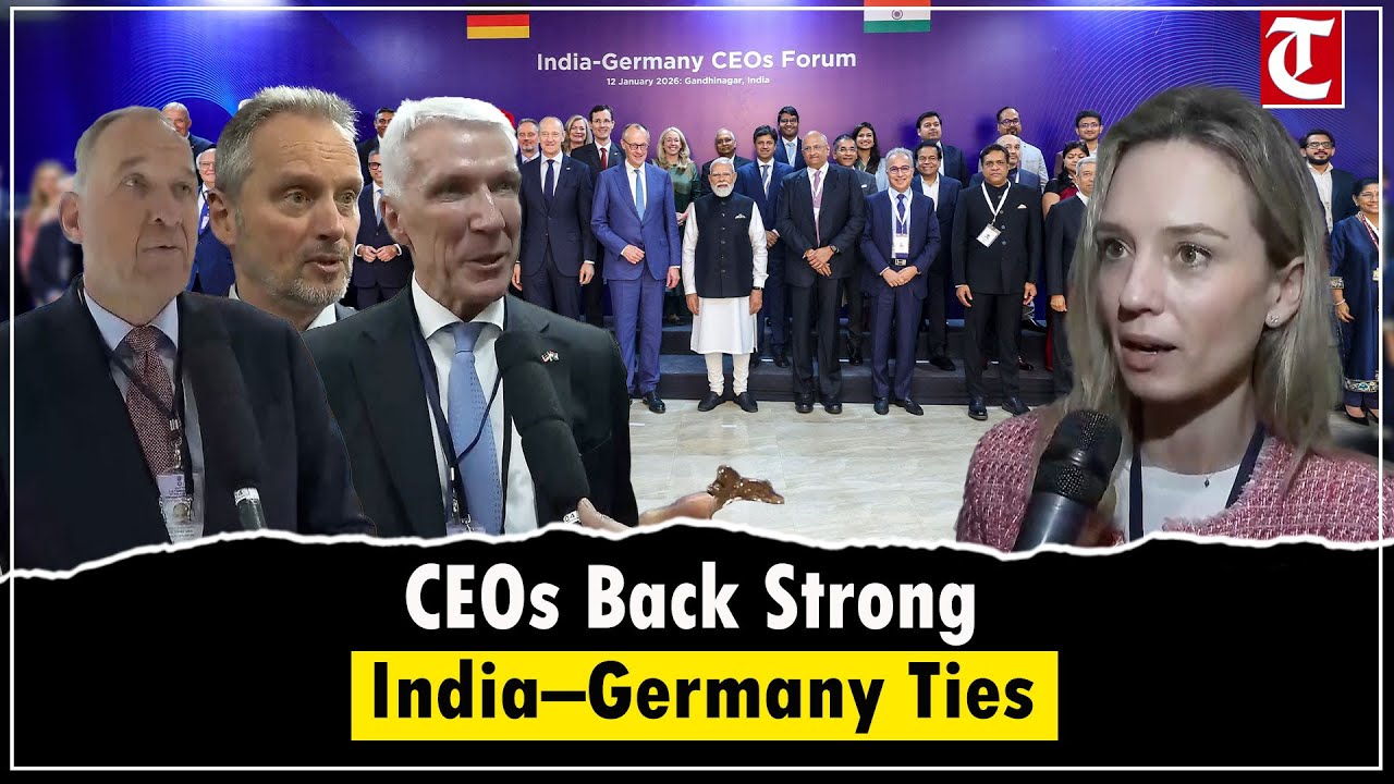 India&ndash;Germany CEOs Forum: Leaders Highlight Trade, Innovation & Global Partnership