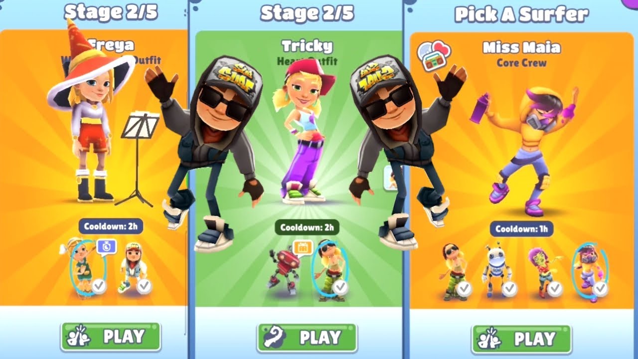 SUBWAY SURFERS NORTH POLE 2023 : TAG TIME ATTACK (CHICAGO)! XMAS and NO FLOOR CHALLENGES!