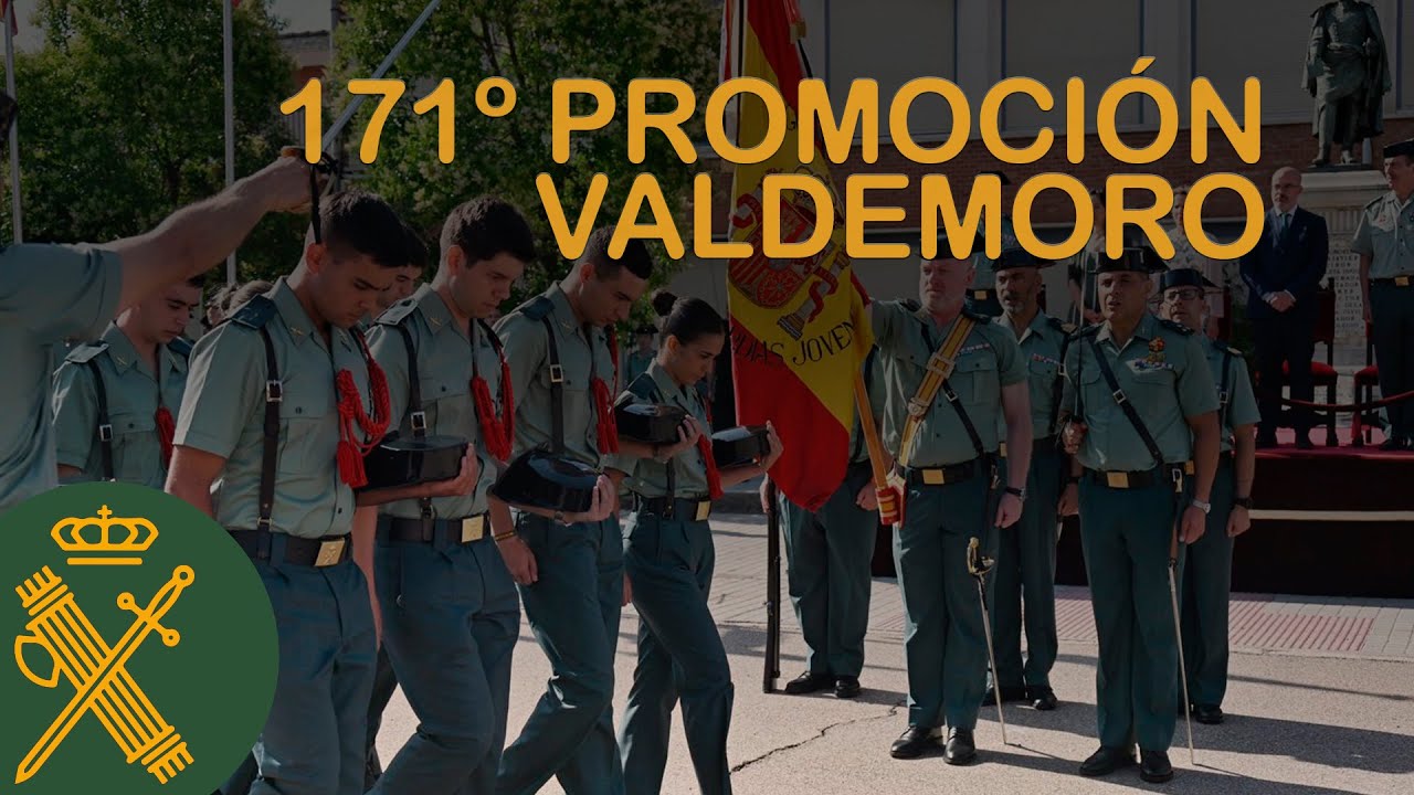 Entrega de Despacho a los 238 guardias jóvenes de la 171º promoción, en Valdemoro