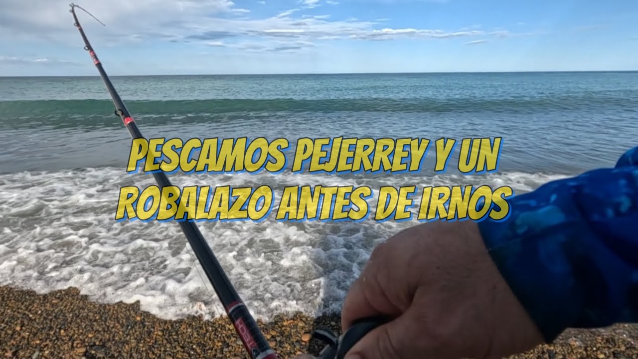 PESCAMOS PEJERREY Y UN ROBALAZO ANTES DE IRNOS  ( BAHIA MISTERIOSA SIEMPRE PAGA)