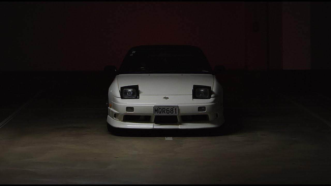 180SX Nissan at Night | 4K