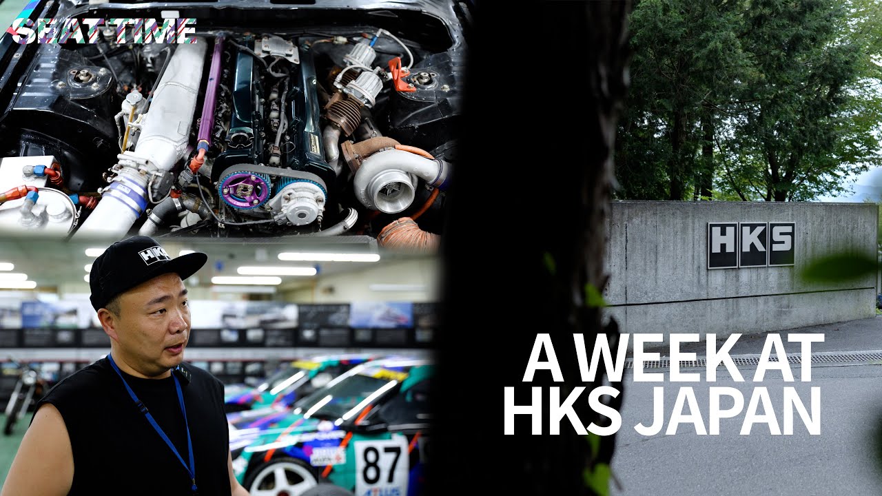 Spending a week at HKS Japan! | Exclusive HQ and Museum Tour [Japanese Subtitles + 4K]