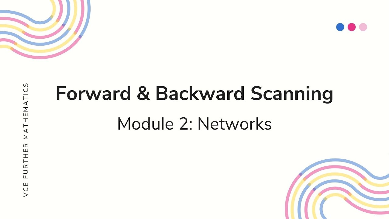 Forward & Backward Scanning