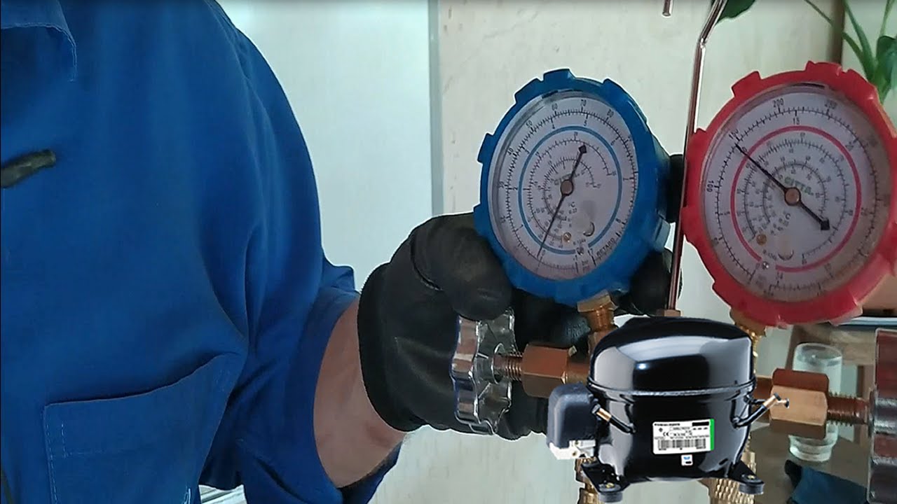 Como saber se o compressor está comprimindo gás - Aula 13 Refrigeração Doméstica