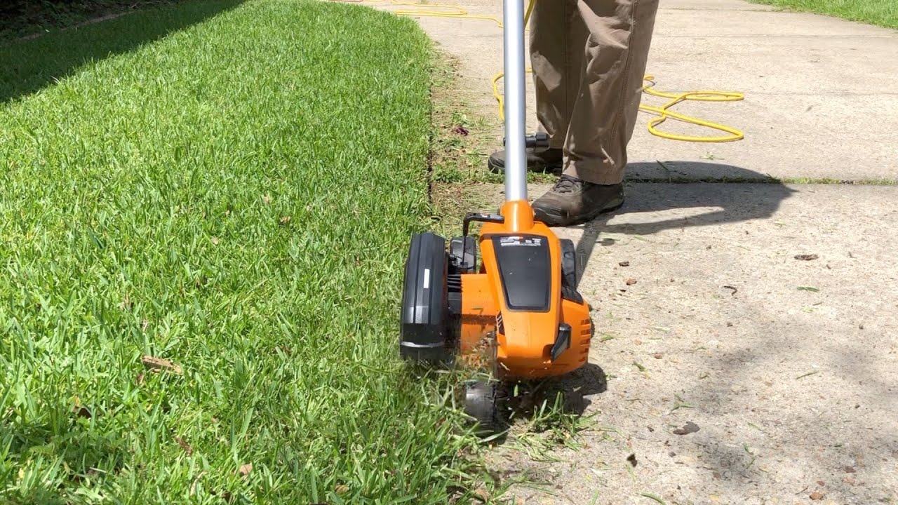 WORX Electric Edger unbox and demo