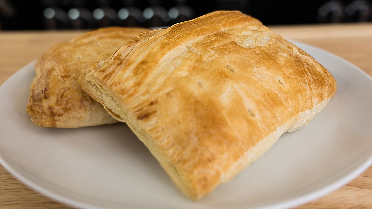 Homemade Vegan Cheese and Onion Pasties