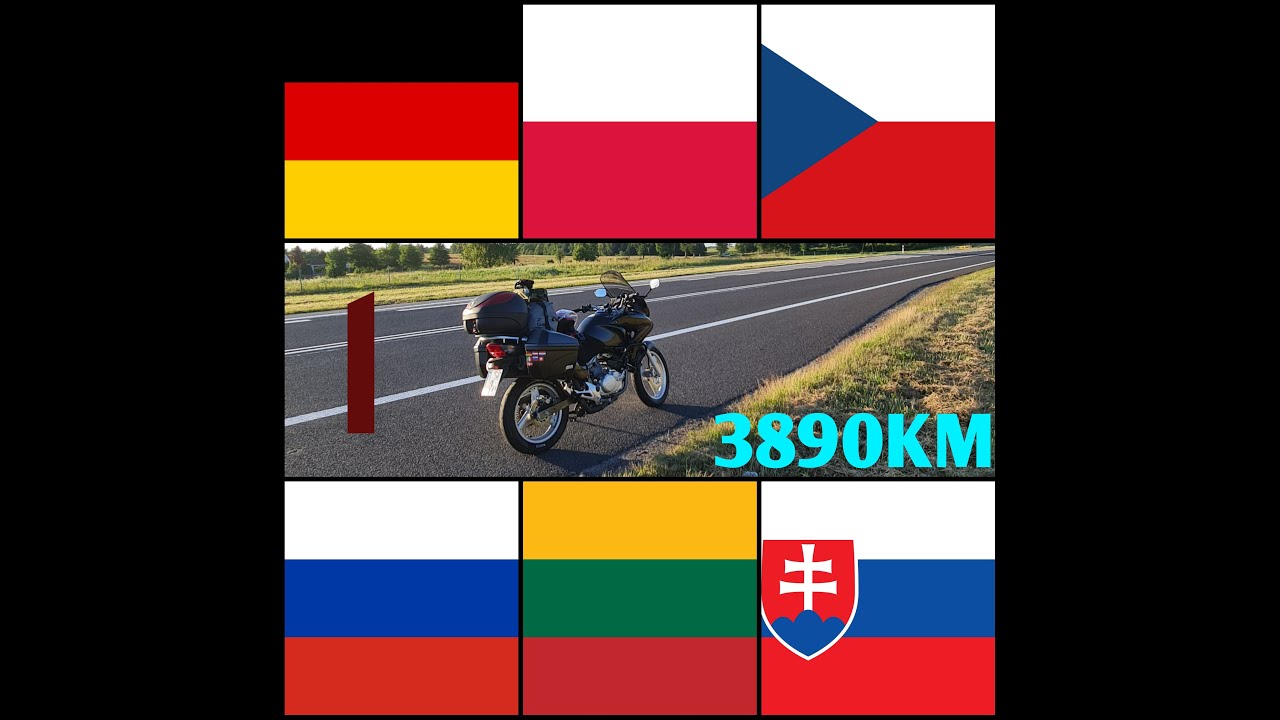 3900km mit Honda Varadero XL125V. Teil1: Deutschland - Polen