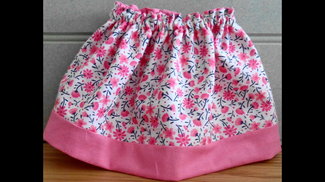 Reversible skirt for an 18 inch doll - AG OG or similar
