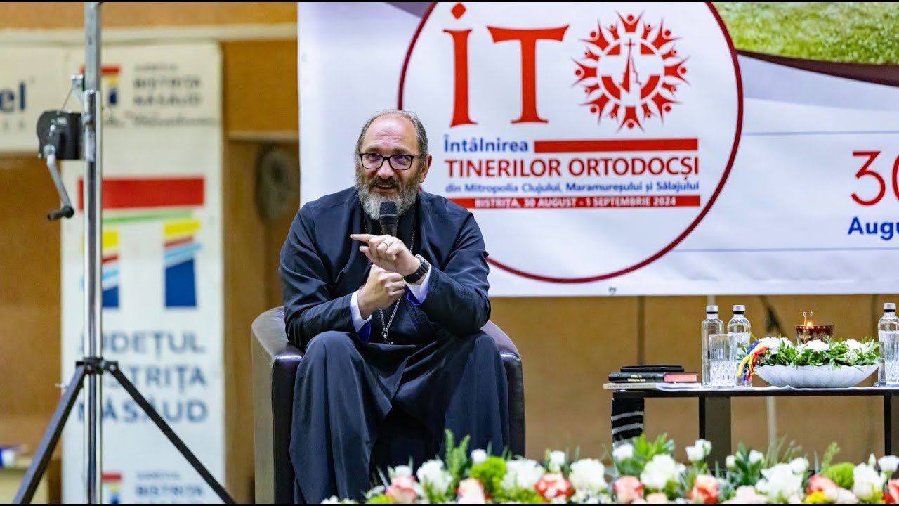 Întrebări și răspunsuri cu Părintele Constantin Necula și Dan Negru la Bistrița ✠