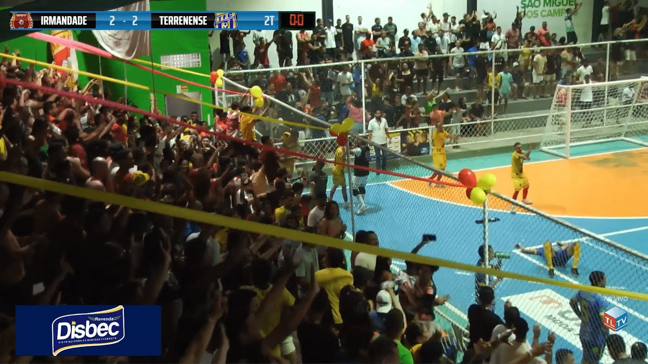 Os Melhores Momentos (completo) de IRMANDADE 2 x 2 TERRENENSE | Campeonato Miguelense de Futsal 2024