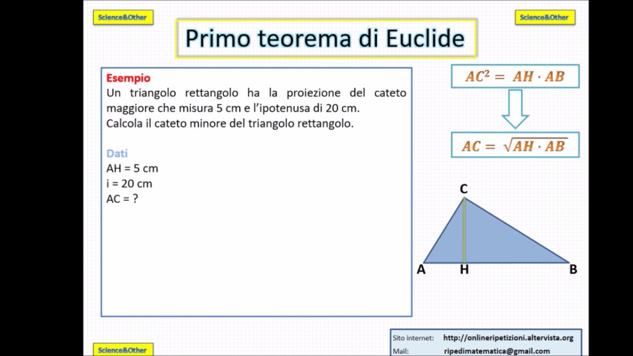 Primo teorema di Euclide: spiegazione facile ed efficace
