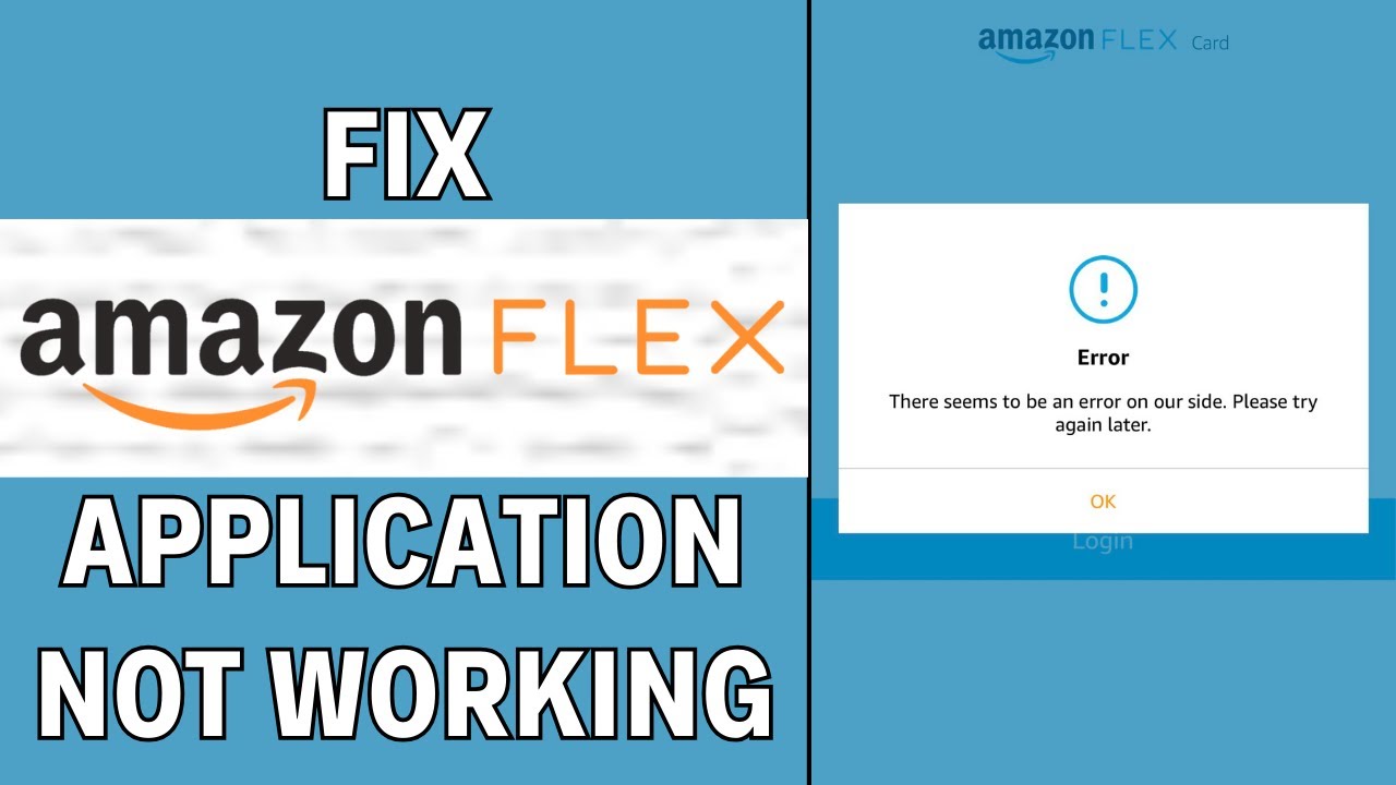 Amazon Flex App Not Working | How to Fix Amazon Flex App Not Working