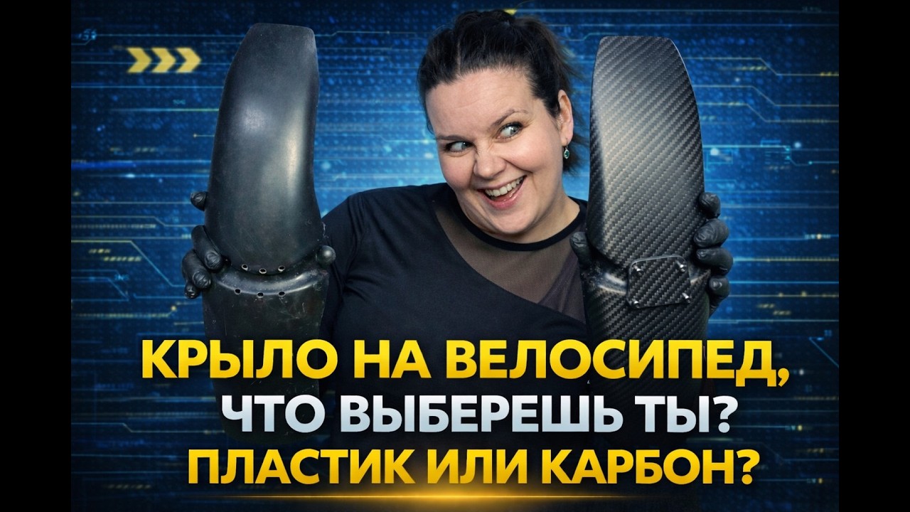 Скопировали пластиковое крыло в карбоне — это вообще законно?! 😈