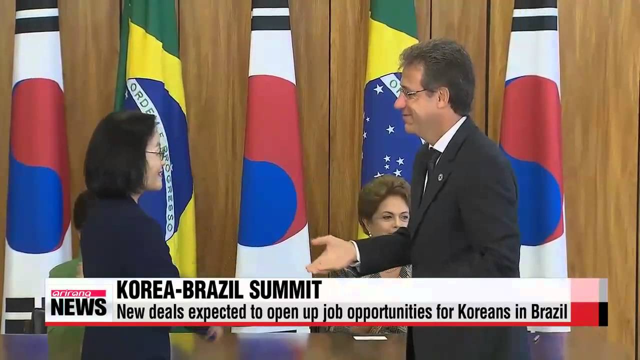 Korea， Brazil to expand cooperation to health care， ICT 

한－브라질 정상회담