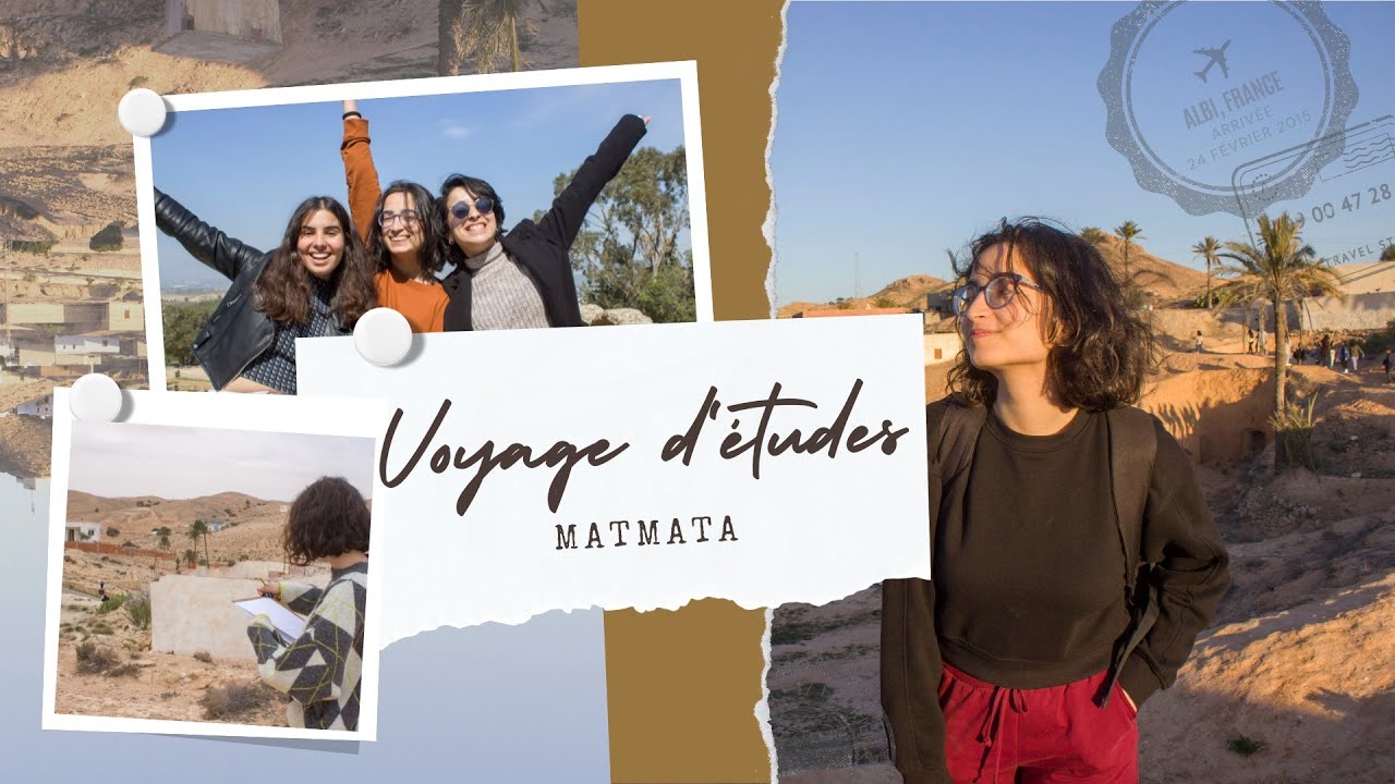 Architecture VLOG // Voyage d'études ( Matmata / Zaghouan )