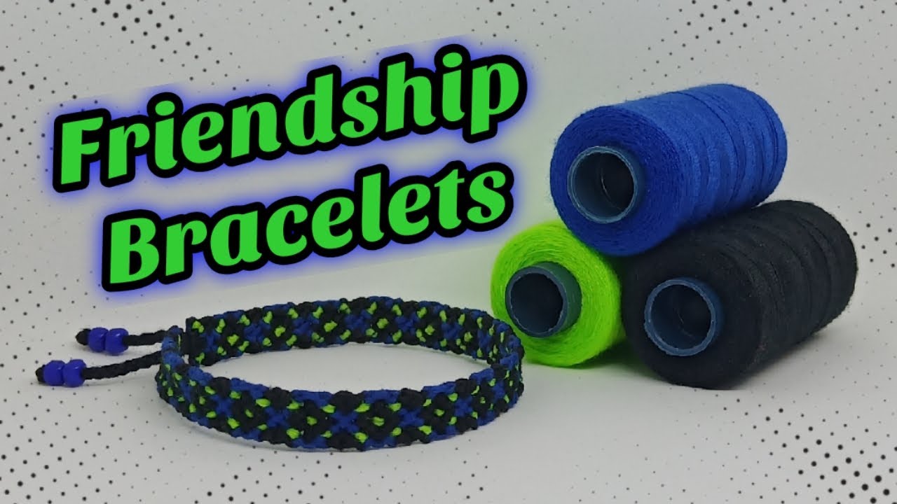 CARA MEMBUAT GELANG DARI BENANG JAHIT #17