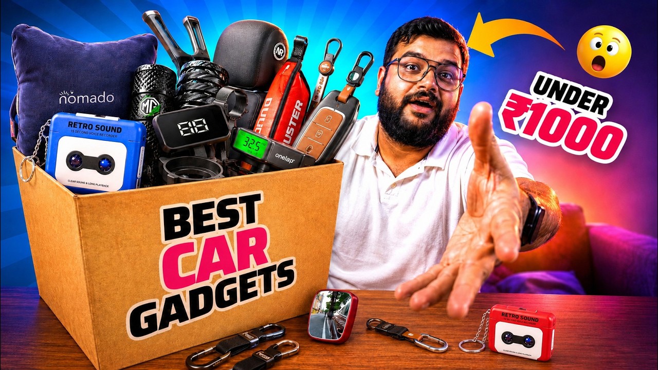 I BOUGHT 10+ Car Gadgets From Amazon/Flipkart Under ₹1000 - Are They Really WORTH BUYING??