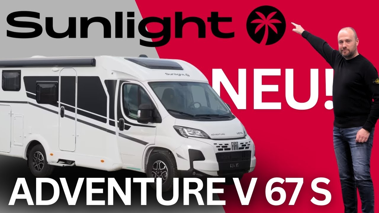 NUR 3 STÜCK! Sunlight Camper für 58.500 € – inkl. Multimedia & Kamera!