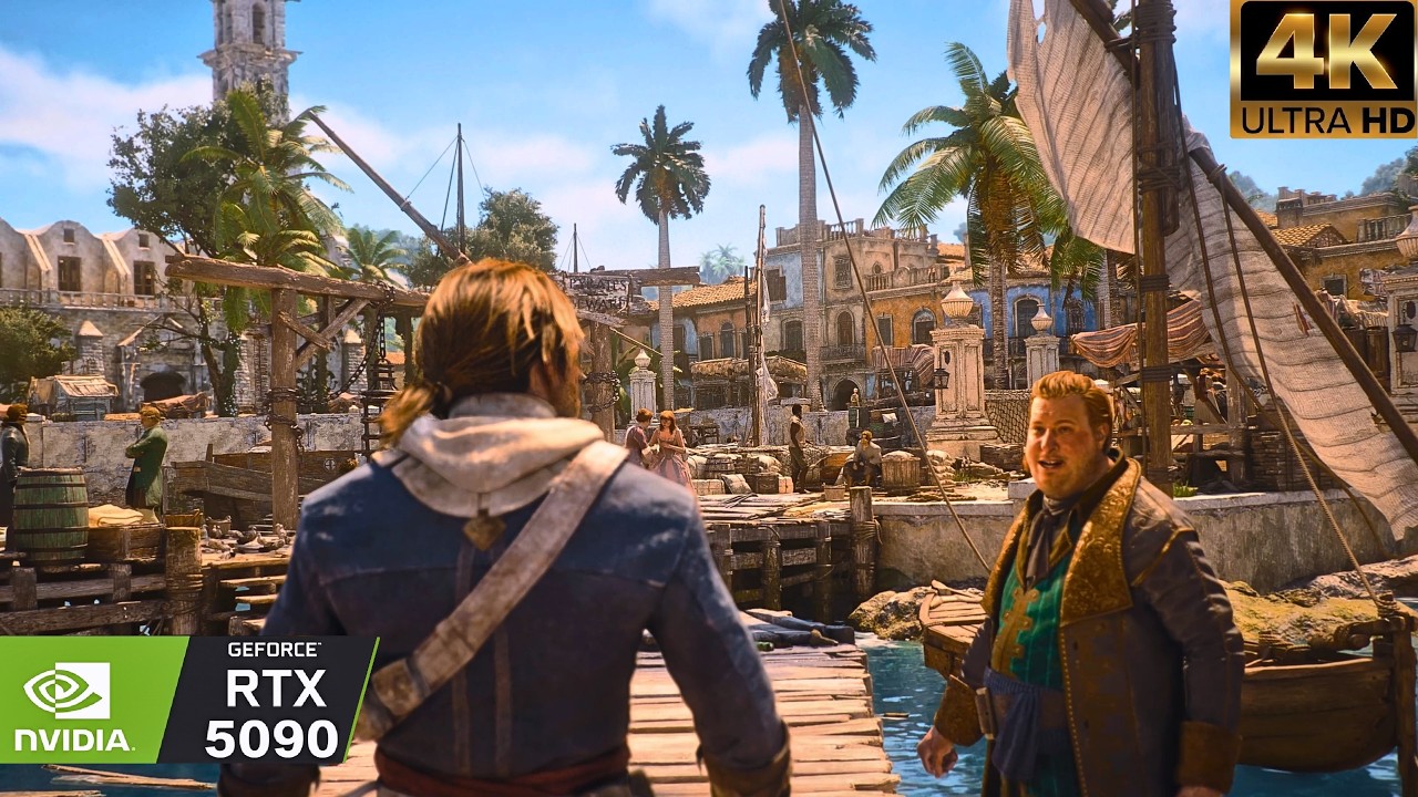 [4K] AC Black Flag Resynced | RTX 5090 | RAY TRACING | Complete RT | Filmic Mod | Cinematic Reshade