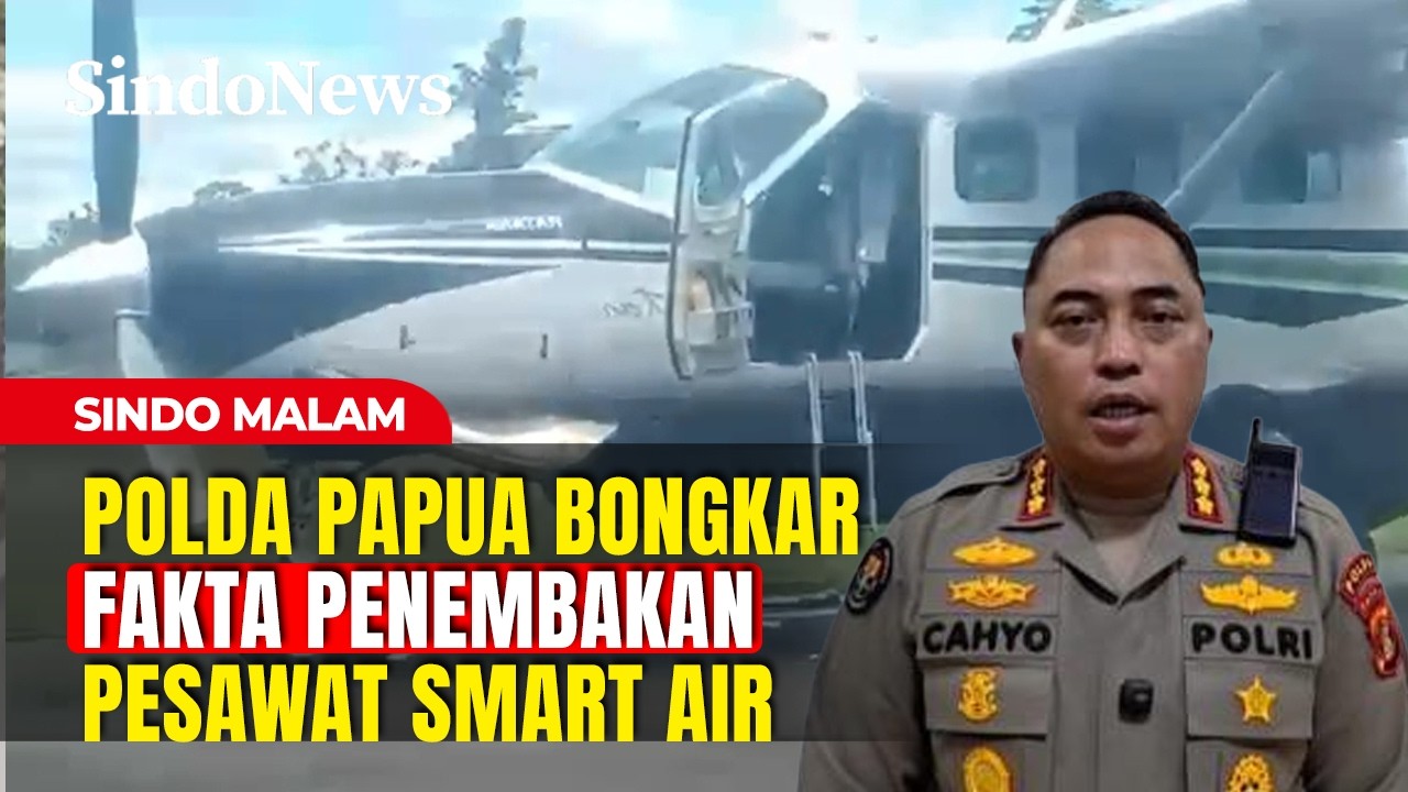 Polda Papua Kirim Tim Evakuasi Jenazah Pilot dan Co-Pilot Smart Air | Sindo Malam | 12/02