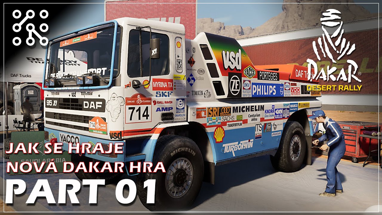 Jak se hraje nová hra DAKAR - EP01 | Dakar Desert Rally | Lets play | Česky