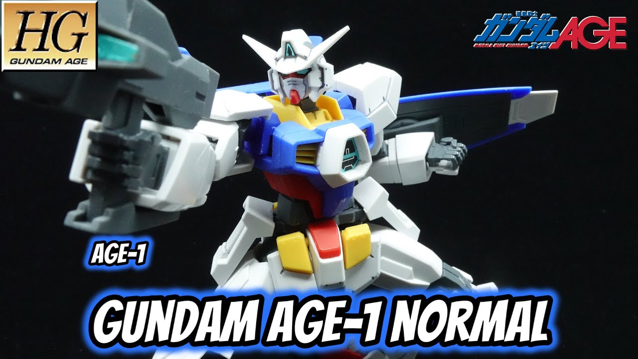 HG Gundam AGE-1 Normal Review | Mobile Suit Gundam AGE