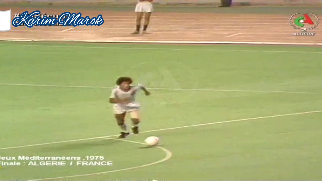 Algérie  -  France  1975 mi-temps 2