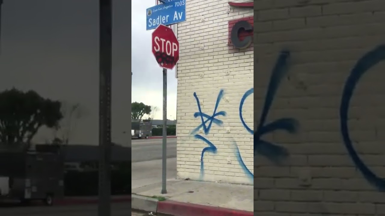 LOS ANGELES GANG VARRIO STONERS X3 Whittier EAST LA GRAFFITI