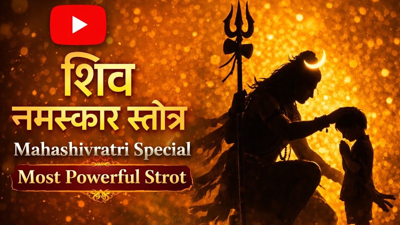 शिव नमस्कार स्तोत्र 🔱 | Mahashivratri Special | Most Powerful Shiv Stuti | Om Namah Shivaya