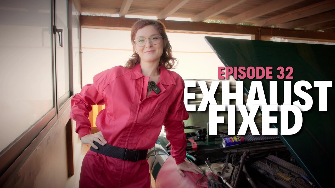 EP32 - Fixing Exhaust Leak on Jaguar XJS
