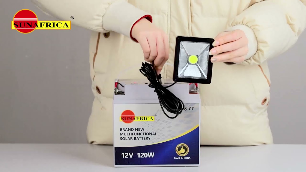 SunAfrica 12V20Ah Storage Solar Battery