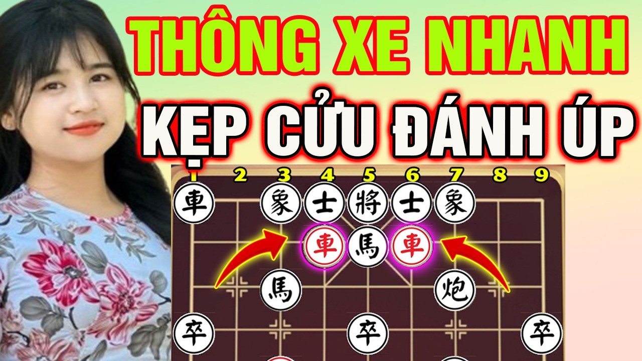 SONG XE KẸP CỬU: Màn Đánh Úp Thần Tốc Không Thể Cản Phá | Cờ Tướng Tàn Cục
