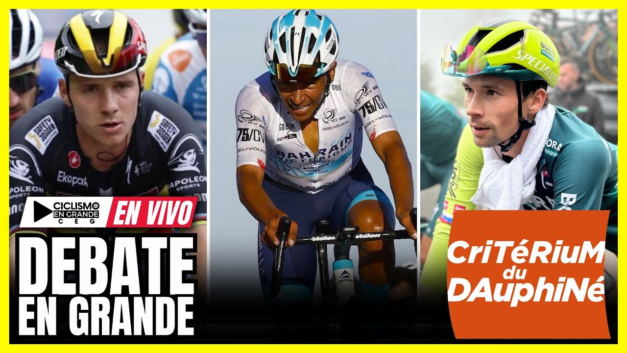 ROGLIC, REMCO Y BUITRAGO EN LA PELEA 🚨CRÍTERIUM DU DAUPHINÉ 🚨 DEBATE EN GRANDE🚵
