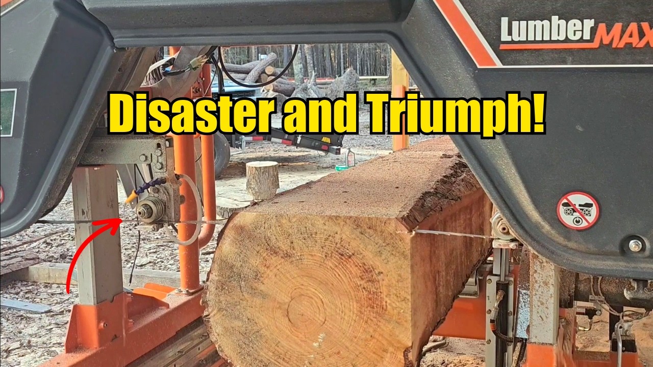 Sawmill DISASTER! How We Saved the Log (And the Profit)