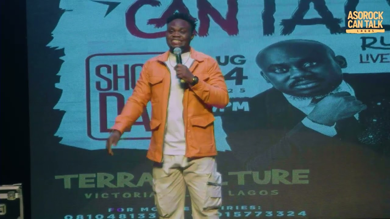 Laugh Doctor delivered pure comedy and endless laughter at Asorock Can Talk.”
