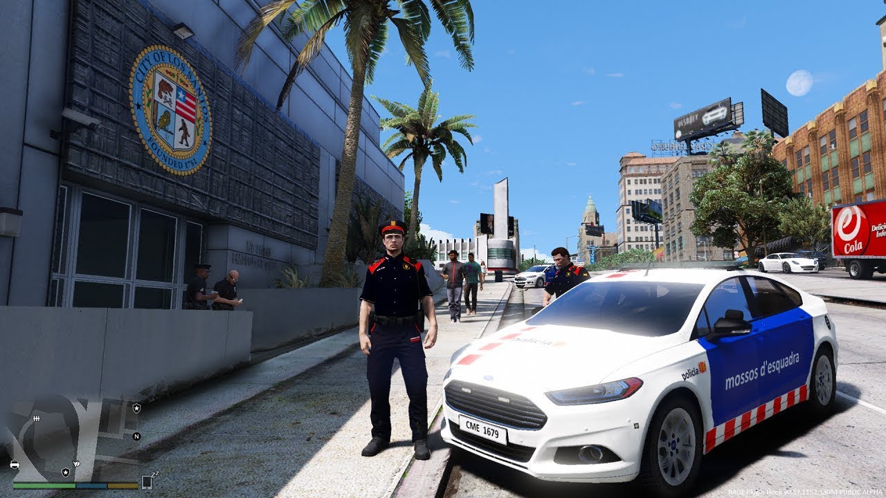 GTA 5 LSPDFR Dia 66 Ford Mondeo Saloon Mossos d'esquadra
