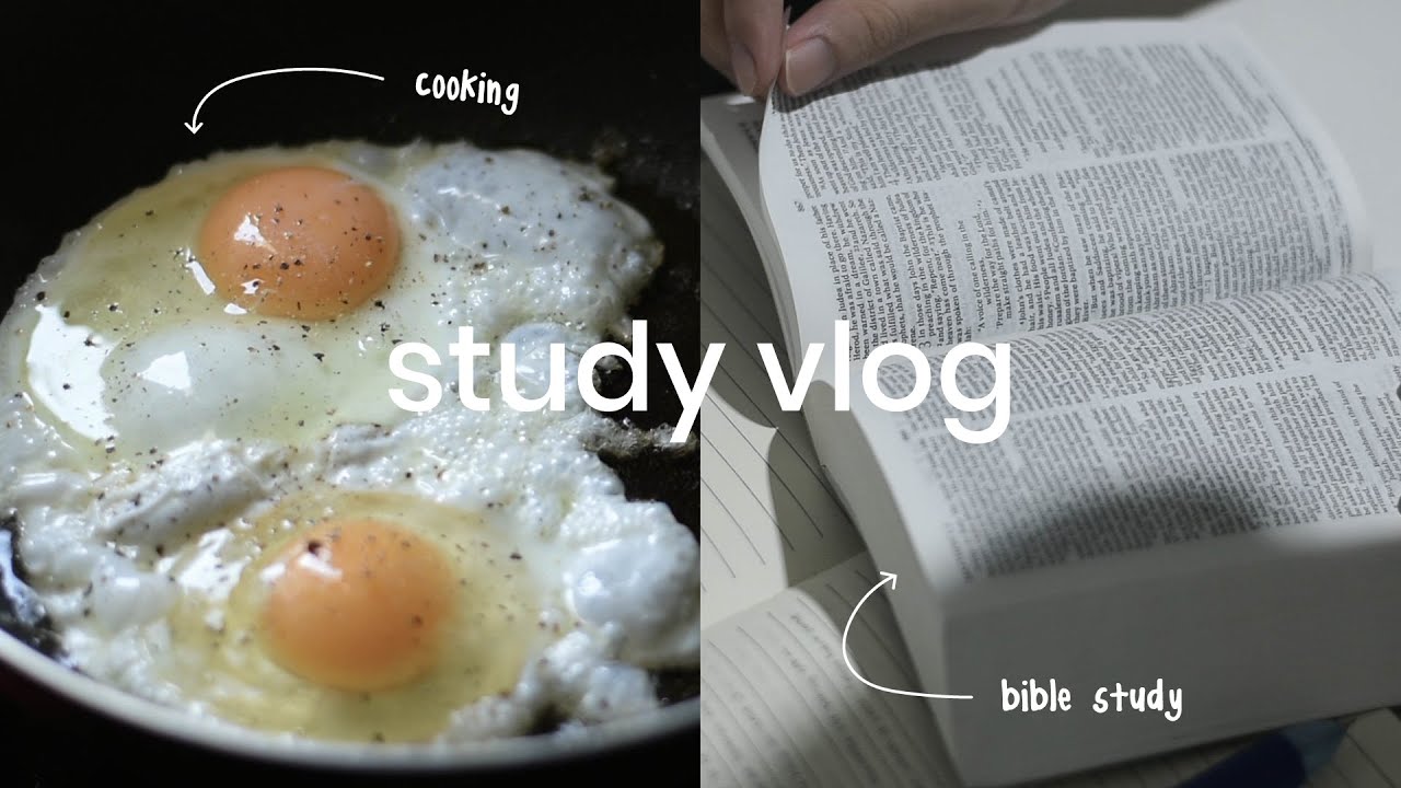 a productive 5am study vlog