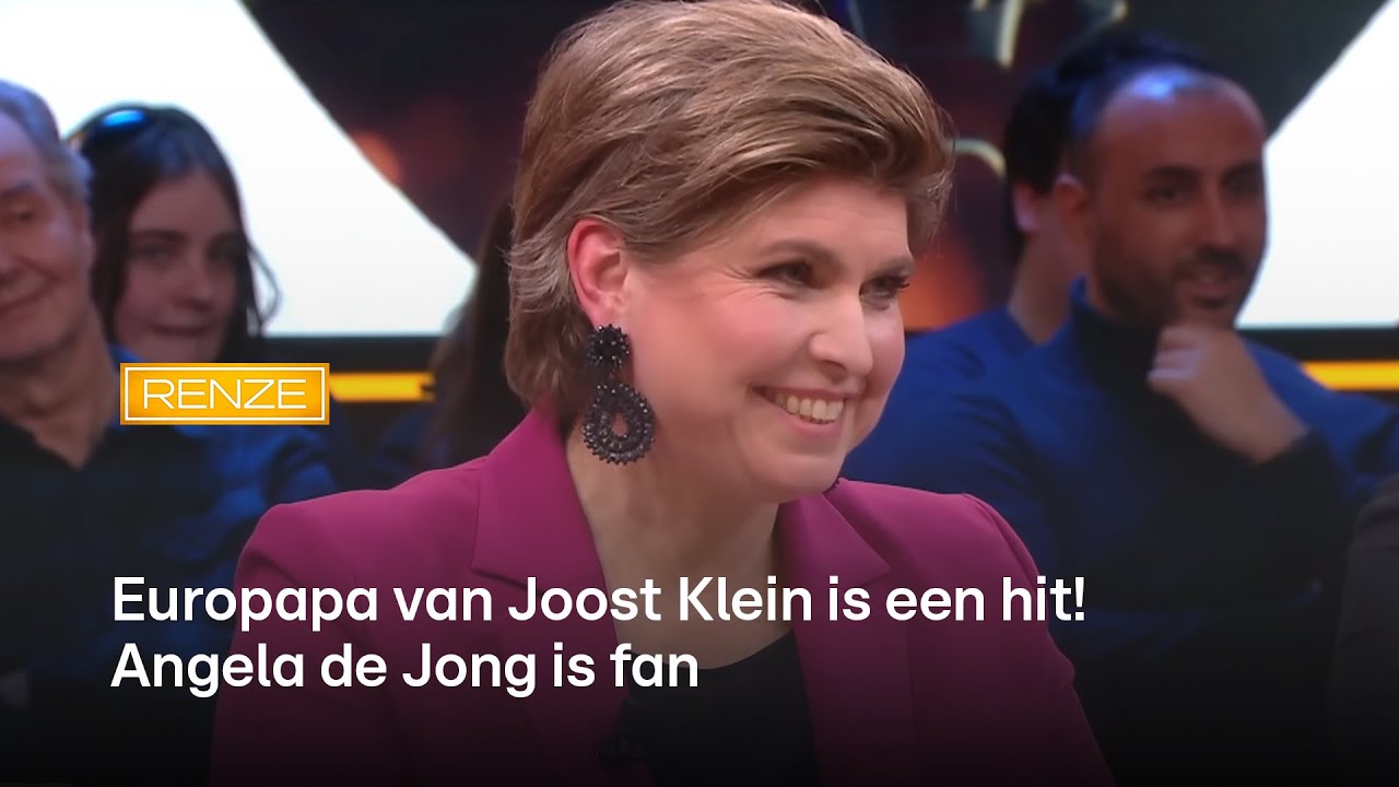 Angela de Jong over Europapa: ‘Helemaal geweldig’ | Renze op Zondag