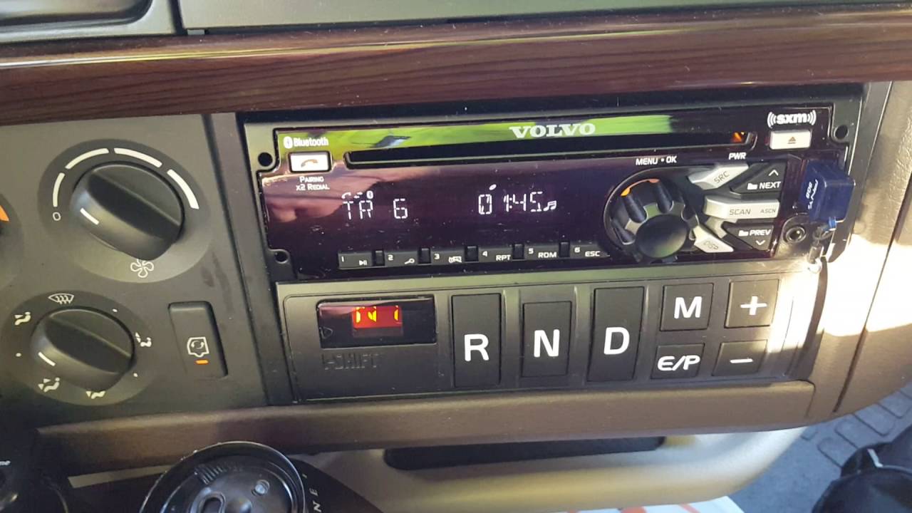 How to pair a Bluetooth device in a new 2017 Volvo Tractor and 2017 Freightliner.