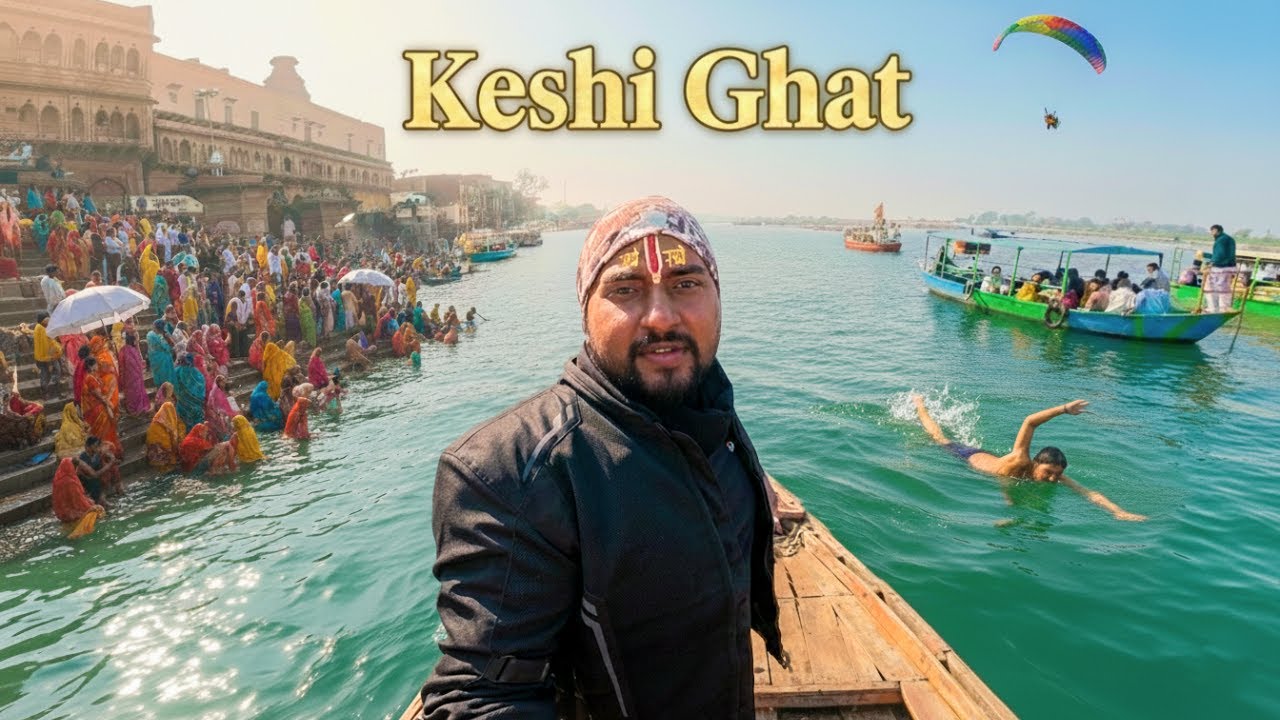 I Rode My Dominar to Vrindavan Solo... Then This Happened! 🏍️🙏