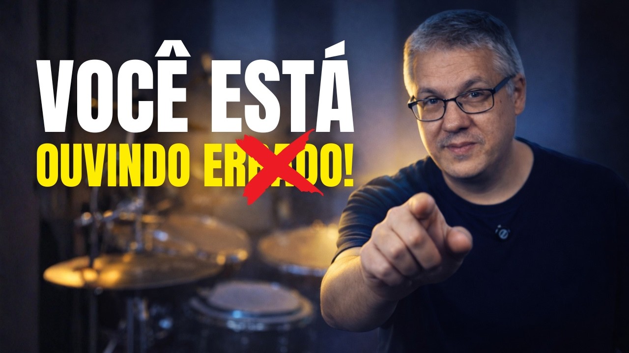 Aprenda a Treinar Seu Cérebro Para Pensar Musicalmente | Dicas de bateria