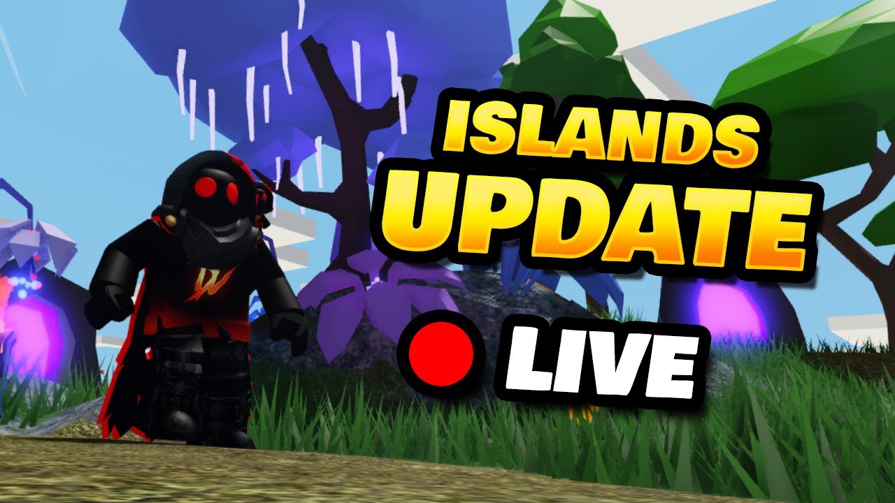 Roblox Islands Update - LIVE!