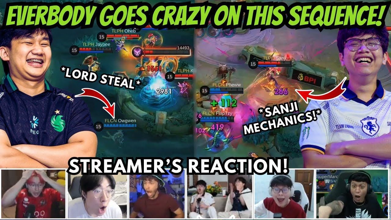 Everybody Goes Crazy With Sanji's Crazy Mechanics and Owgwen's Lord Steal! Streamer's Reaction!