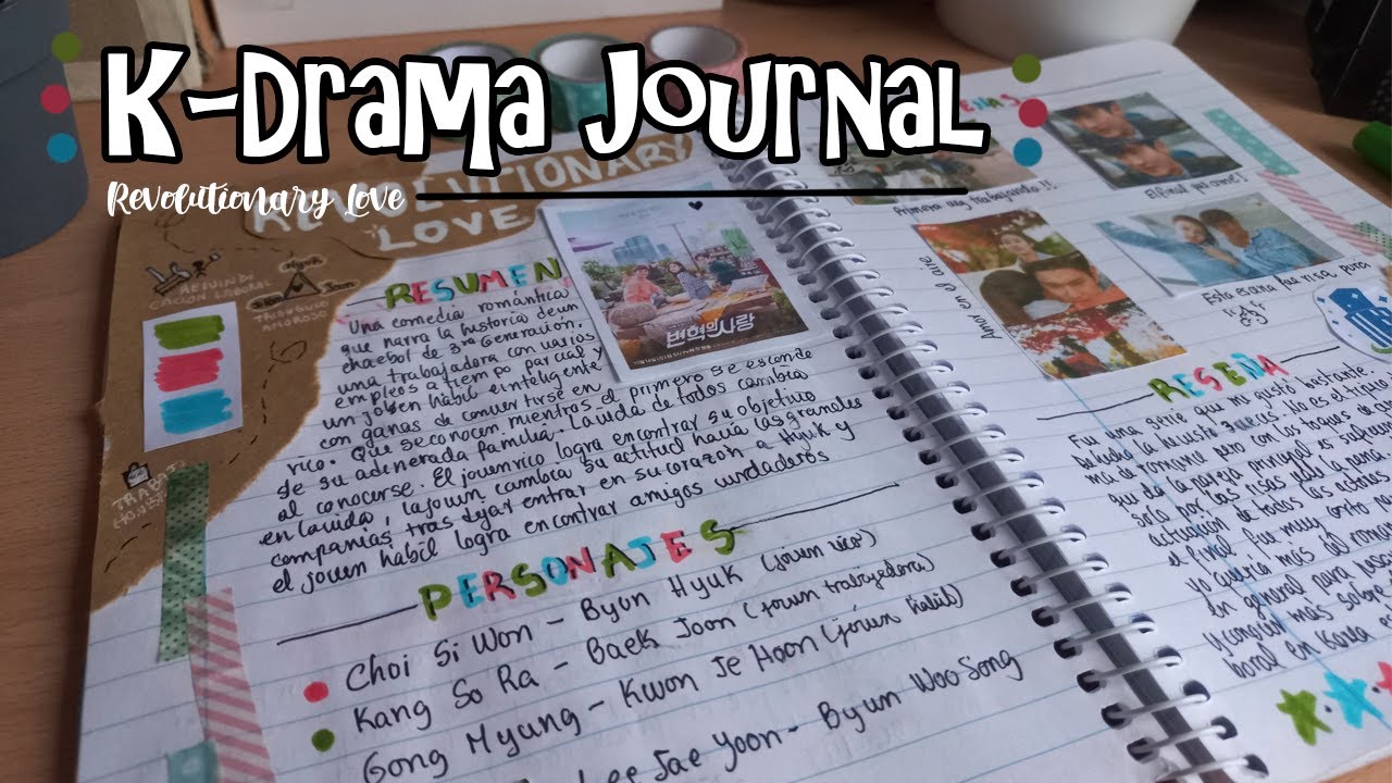 Nueva página de mi K-Drama Journal
