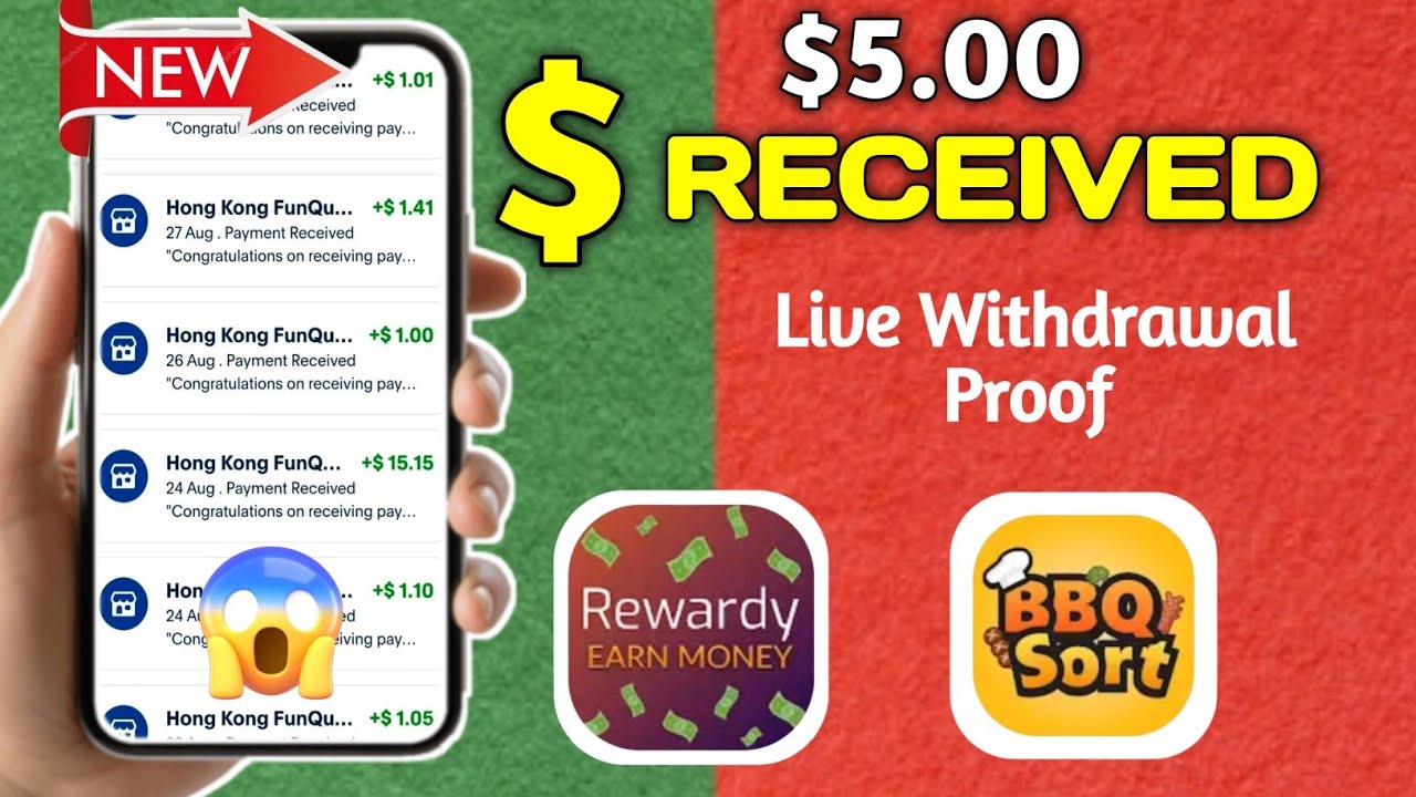 Paypal Earning App With Payment Proof Earn $1.08 Daily PayPal Cash Live Payment Proof App
