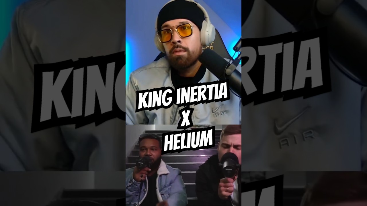 KING INERTIA x HELIUM BASS BROTHERHOOD REACTION #beatbox #shorts #reaction #kinginertia #helium