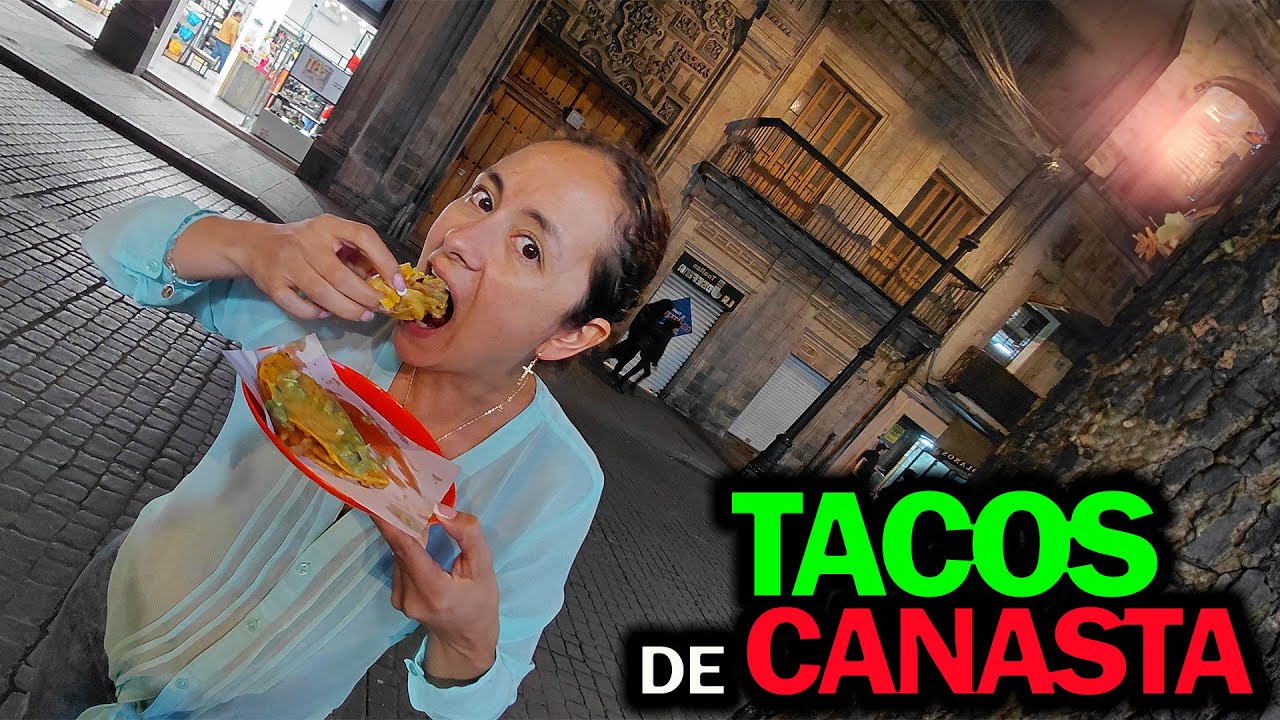 ¿Los MEJORES Tacos de CANASTA? TACOS el FLACO, Son muy DELICIOSOS