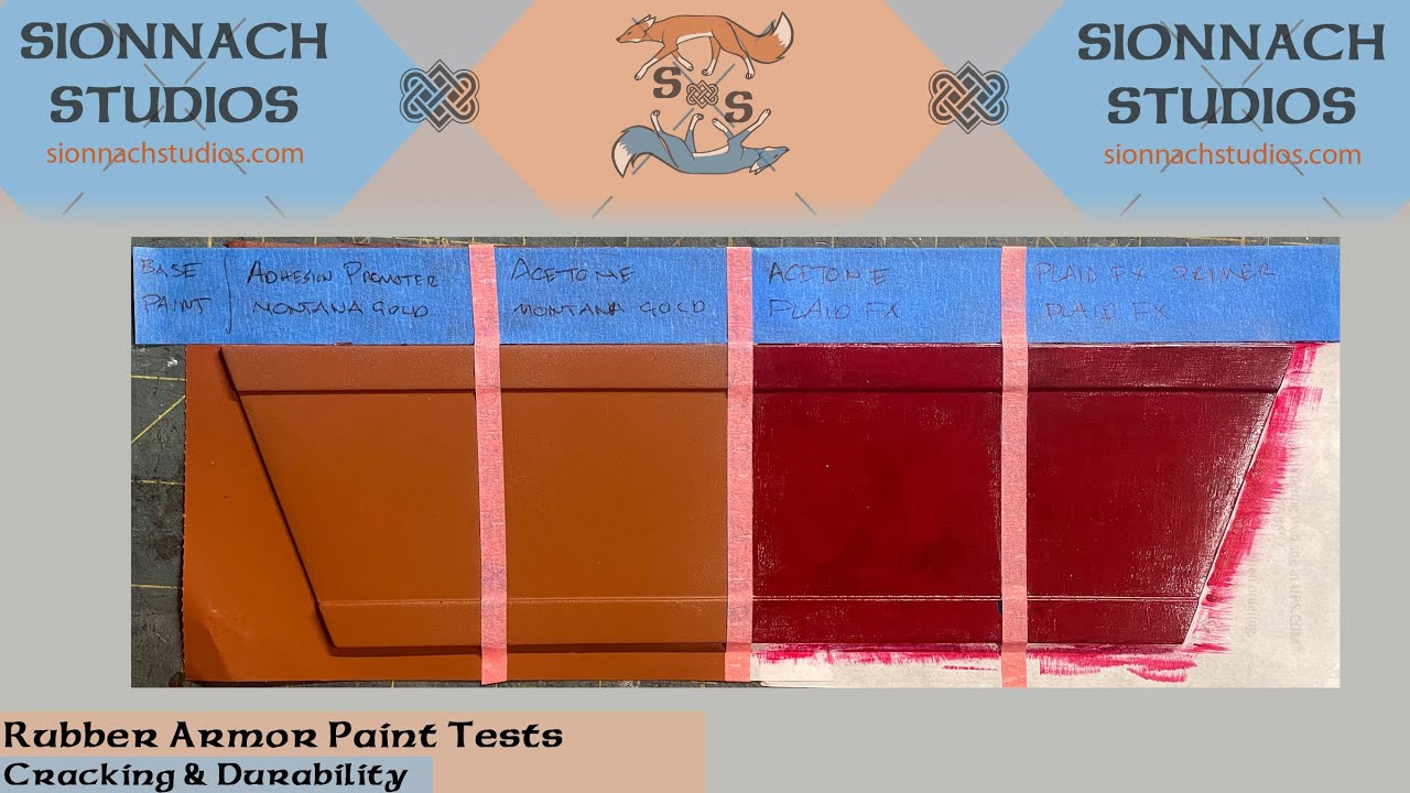 Rubber Armor Paint Durability Tests