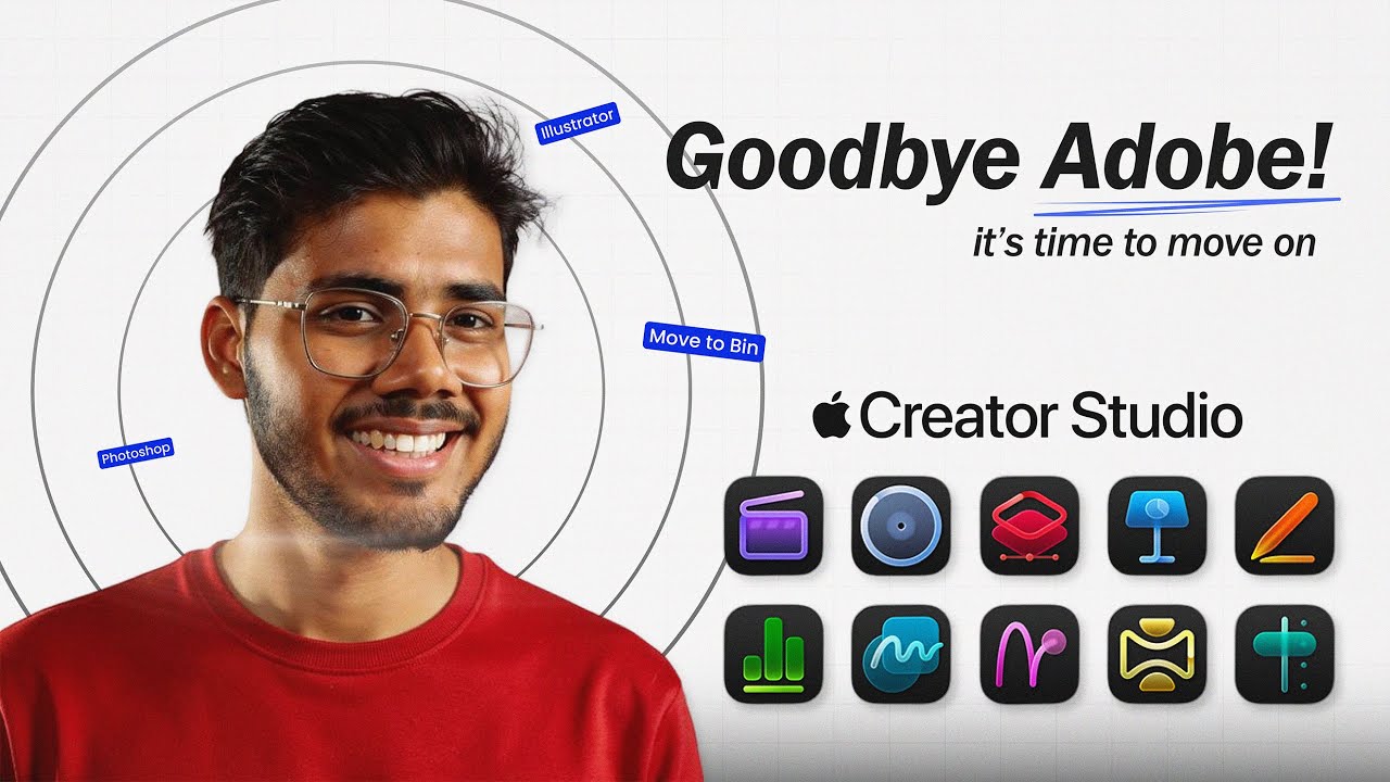 This is Truly Adobe’s Ultimate Rival? | Apple Creative Studio #apple