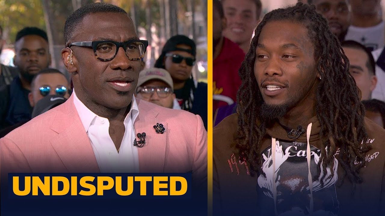Offset makes bold prediction for Super Bowl LIV, Remembers Kobe | UNDISPUTED | LIVE FROM MIAMI